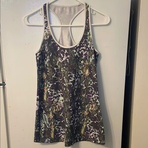 Lululemon Floral Dot Cool Racerback Tank Top Size Unknown